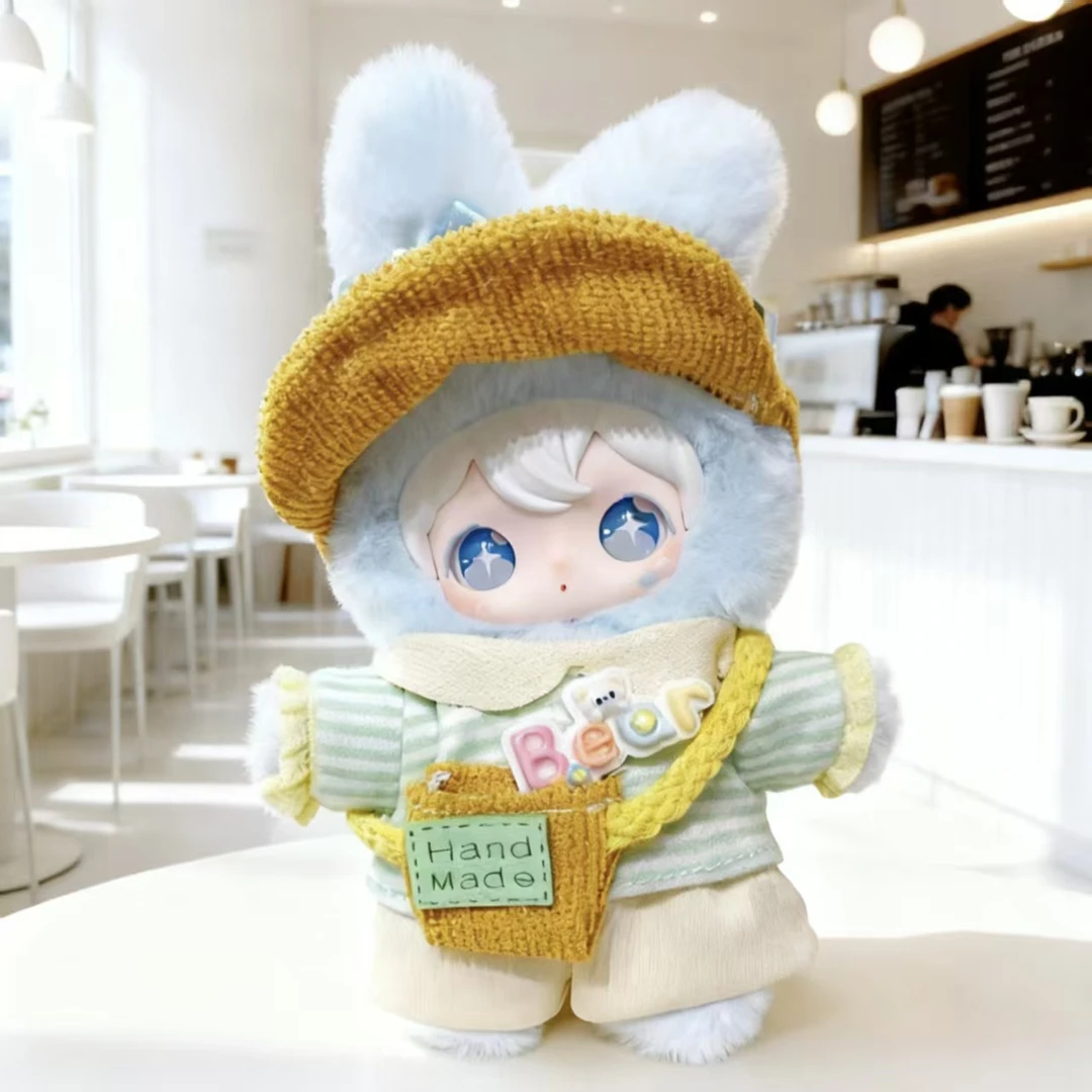 兔闪闪ShyShy娃衣 闪亮世界系列 搪胶可爱盲盒潮玩毛绒挂件玩偶摆