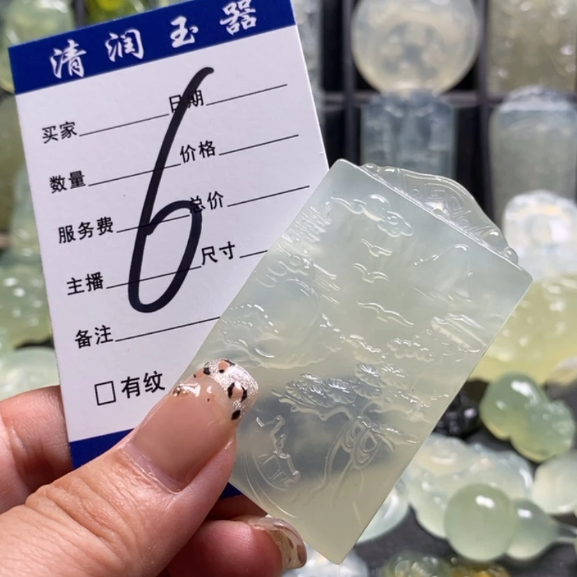 【闪购商品】蛇纹石玉合金颈饰一**顺
