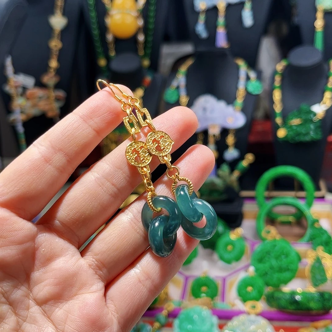 【闪购商品】翡翠耳饰未镶嵌福利