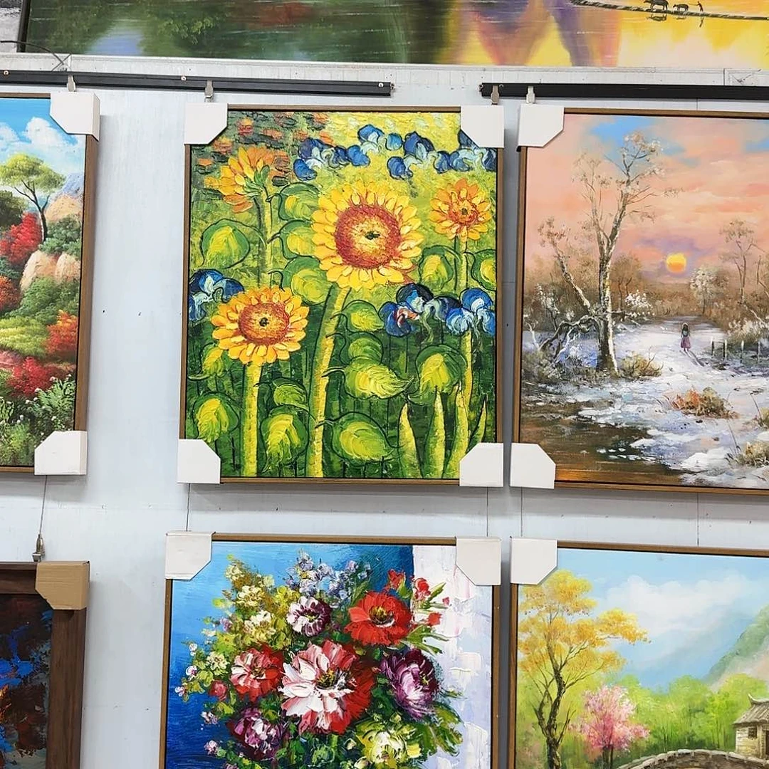 油画5060油画作品展作品展作品集