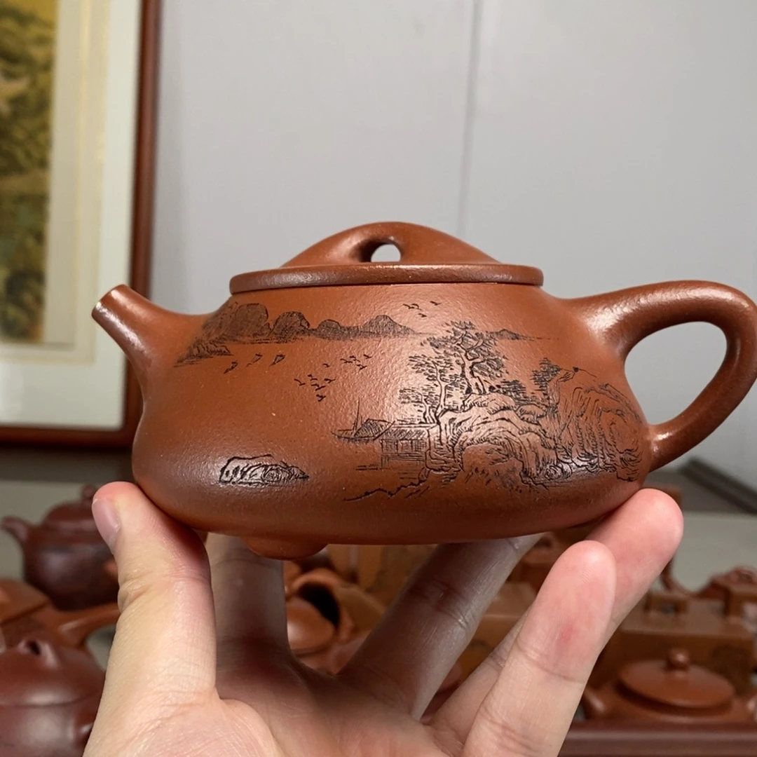 茶壶紫砂原矿泥料传统工艺制作