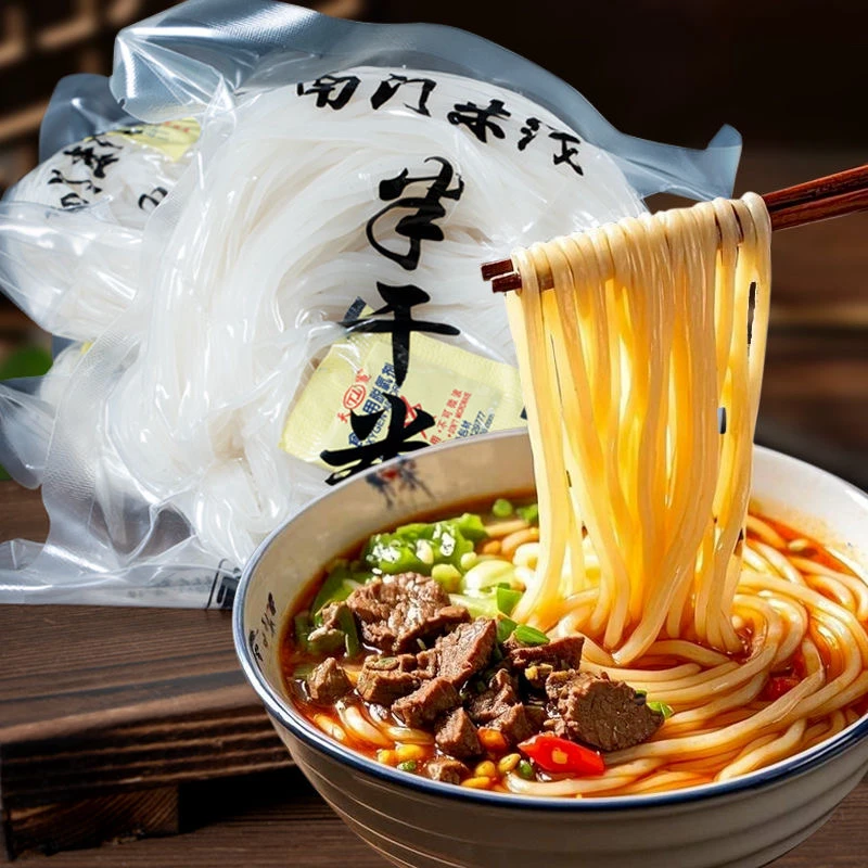 【小刘村长专属】贵州米粉半干米线新鲜大米手工速食早餐干拌米粉
