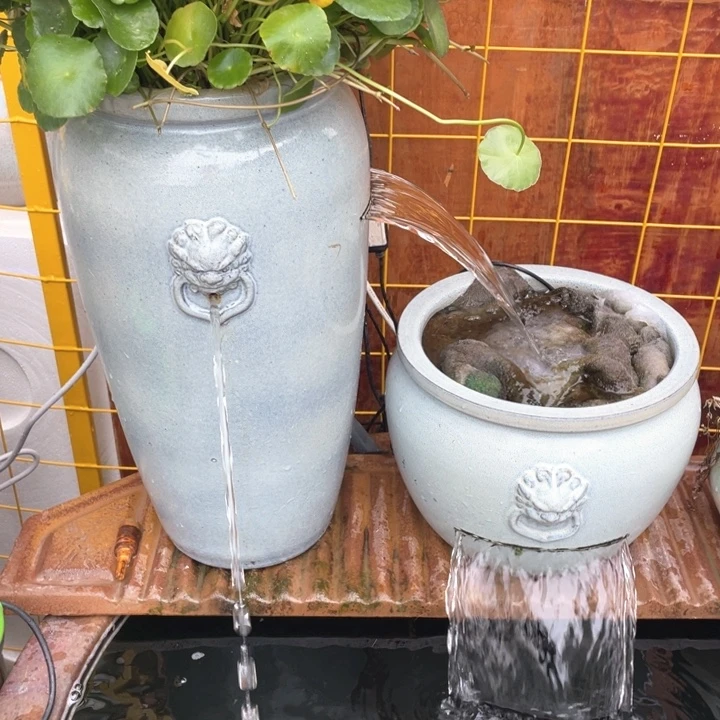 龙吐水2件套➕60 瓦水泵➕送弯头➕水管