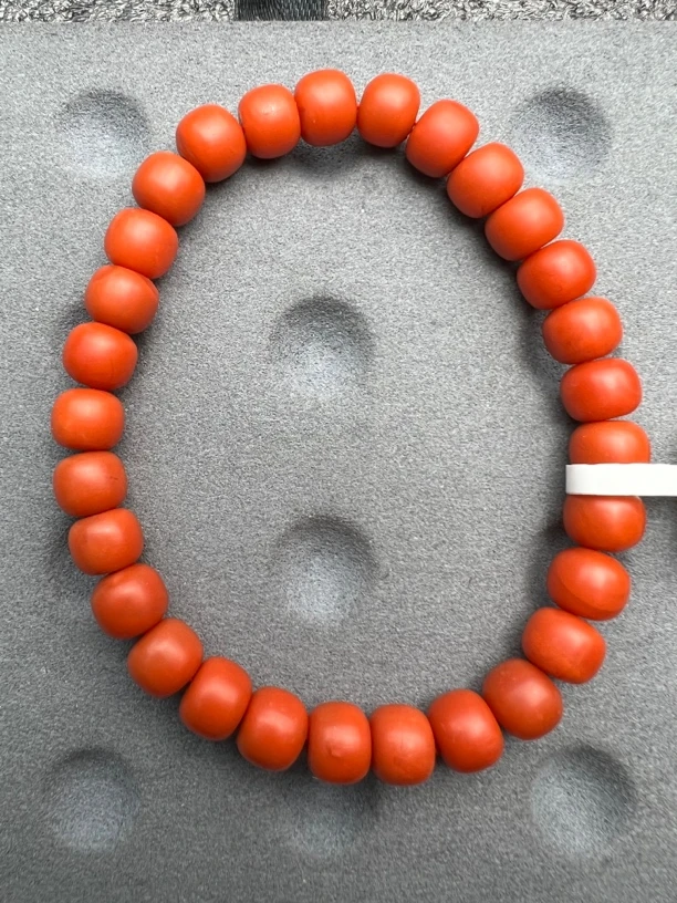 K28保山南红哑光老型手串7mm+多样性发一件