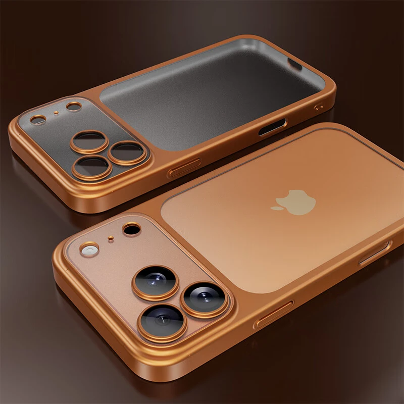 iPhone17Promax手机壳新款超薄磨砂苹果17pro高级感保护套简约