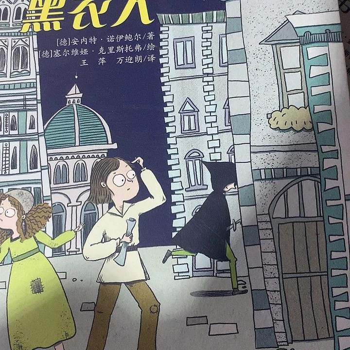 追踪神秘黑衣人单本