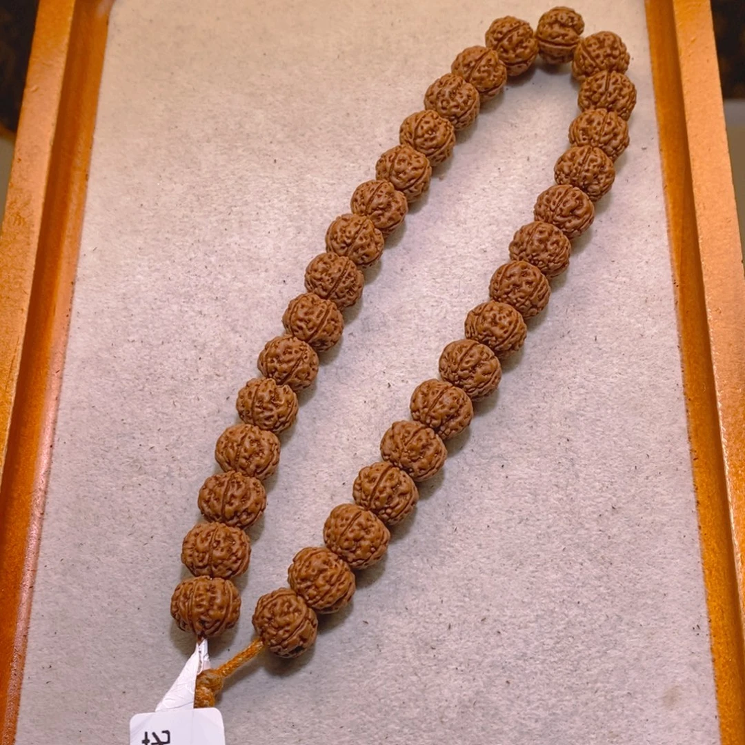 金刚菩提手串凹底梅花11+