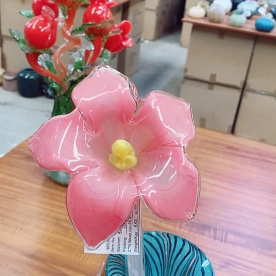琉璃百合花不夜光高45厘米
