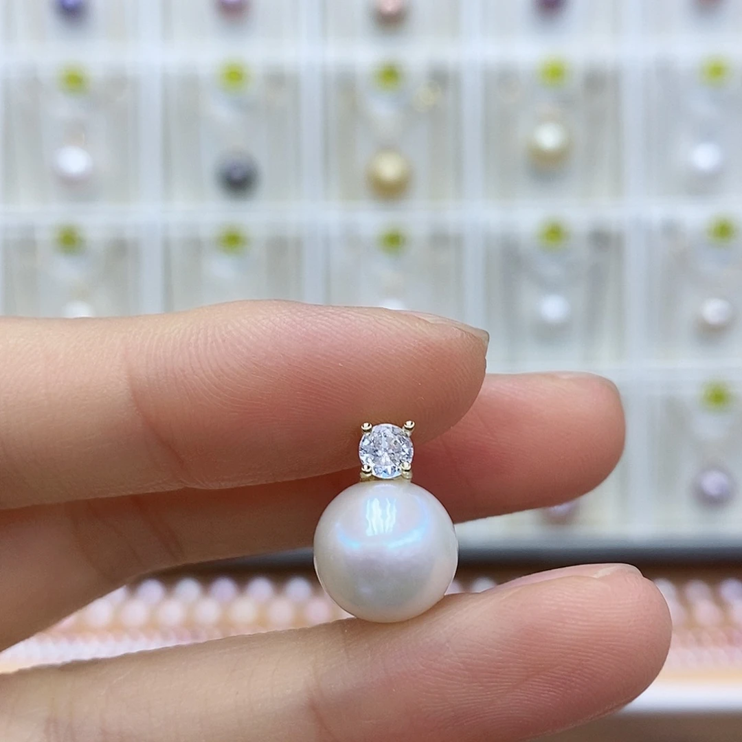 合金颈饰淡水珍珠
