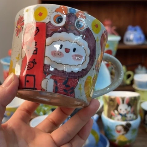 炉景德镇釉下手绘陶瓷