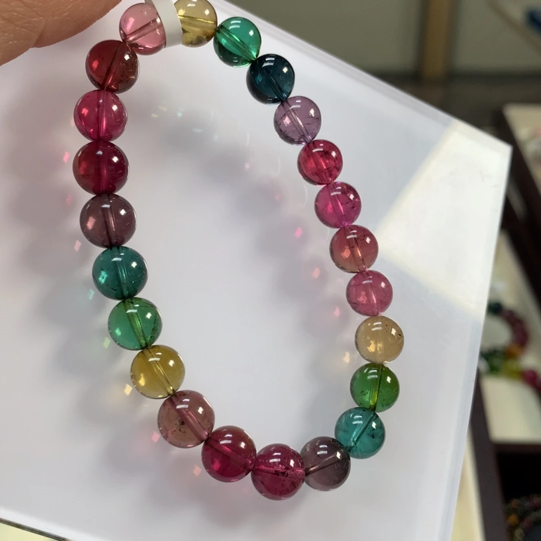 手链碧玺未镶嵌8.5左右