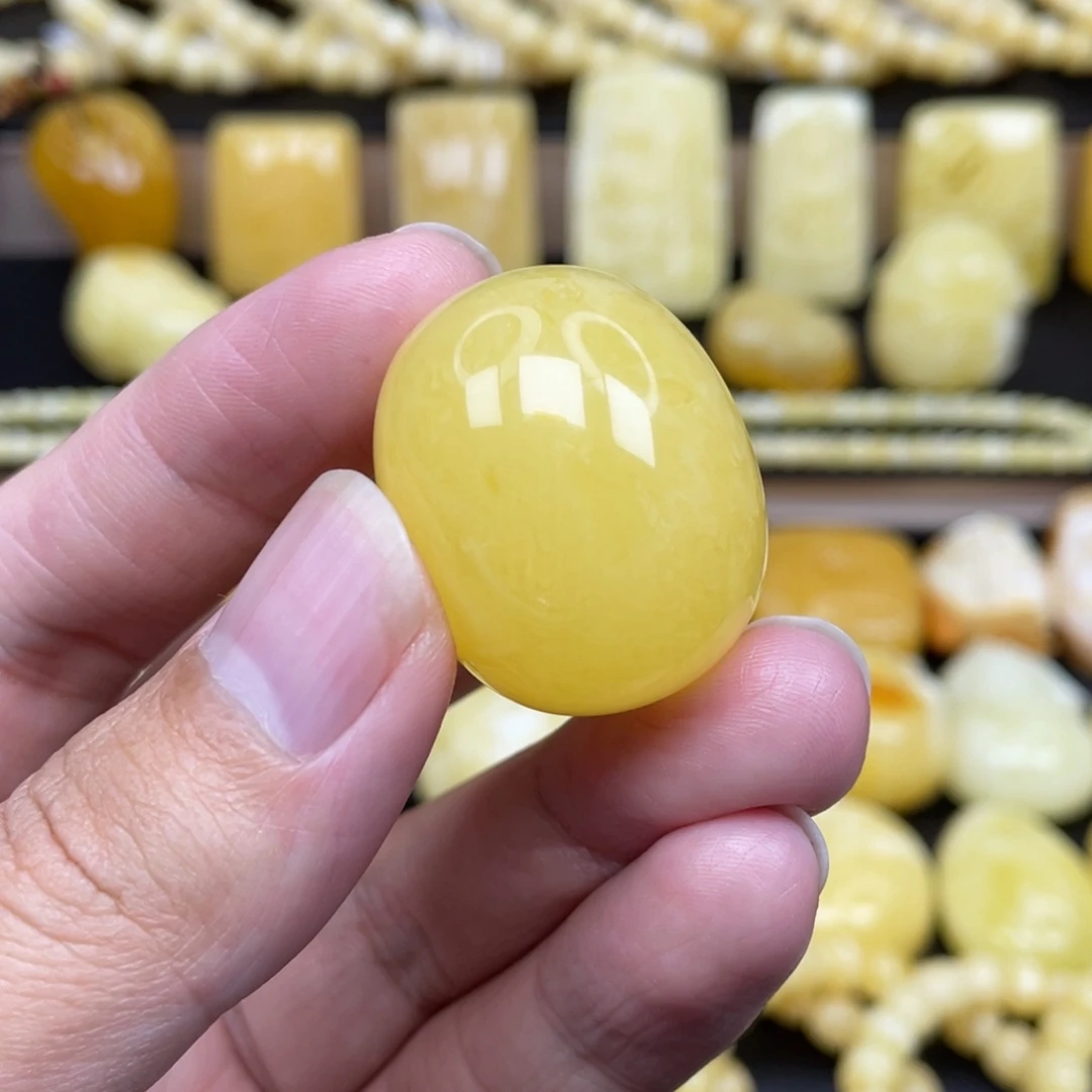 琥珀未镶嵌裸石琥珀蜜蜡