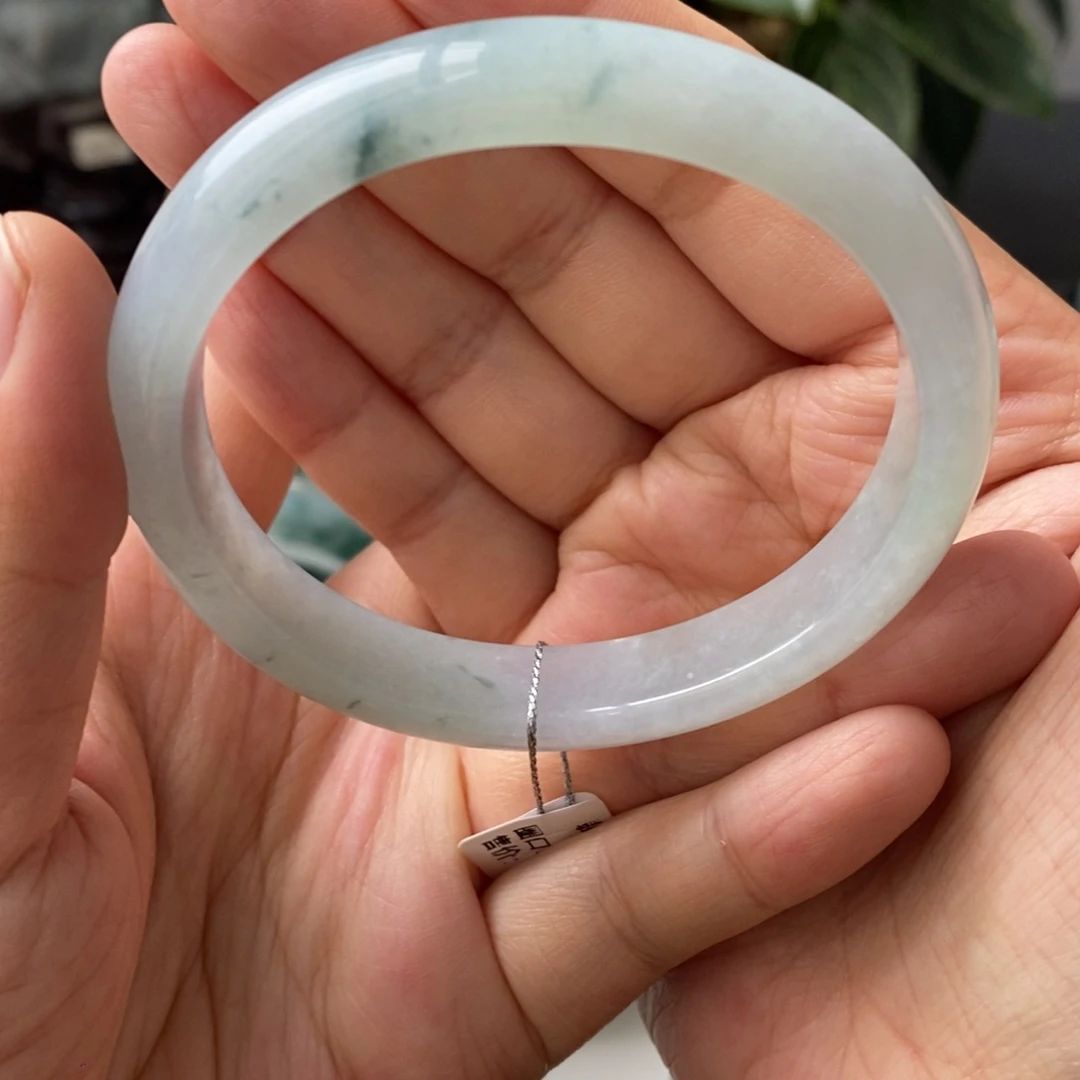 翡翠未镶嵌手镯天然