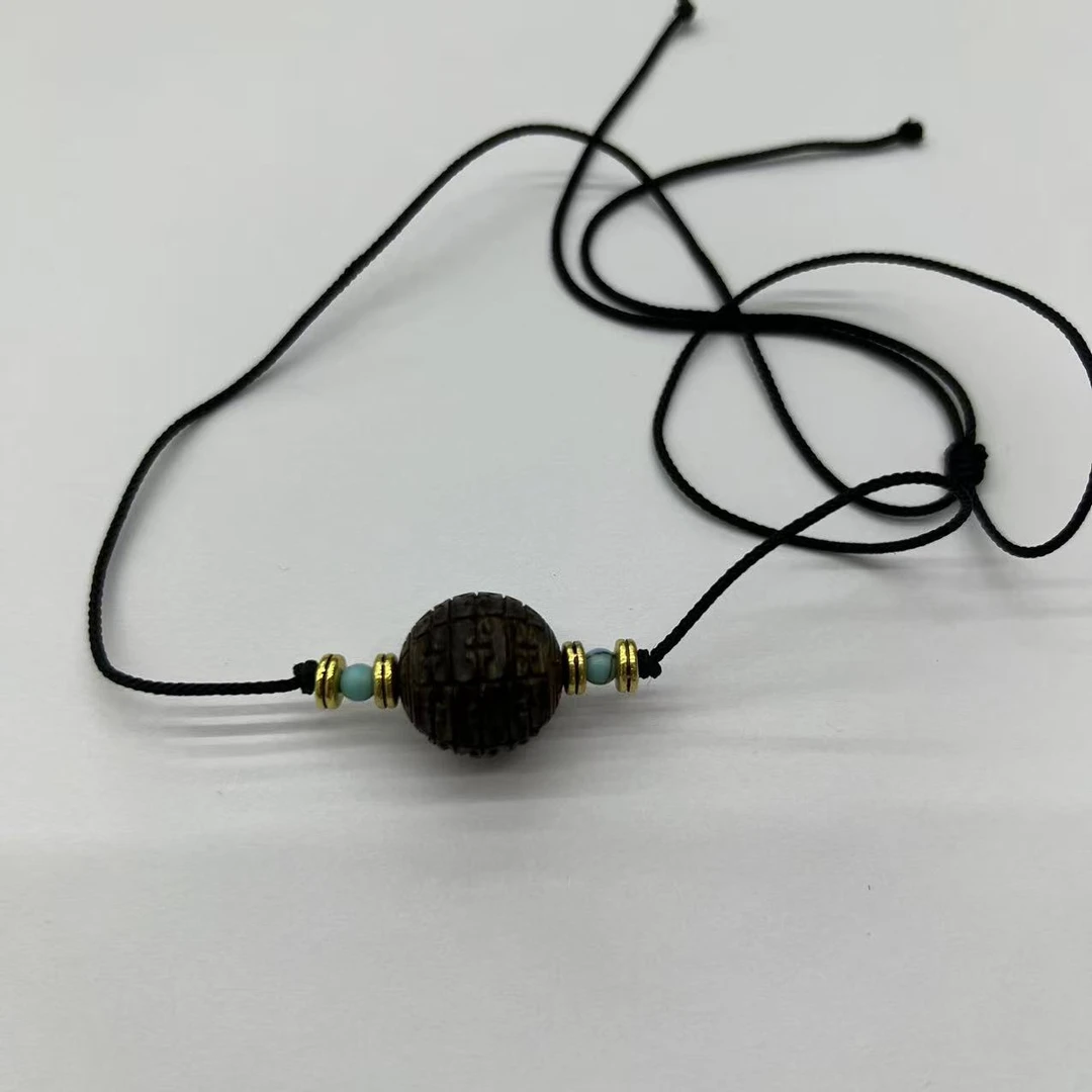 B8870 达拉干满油沉水吉祥珠 1.8cm 6.2g含绳