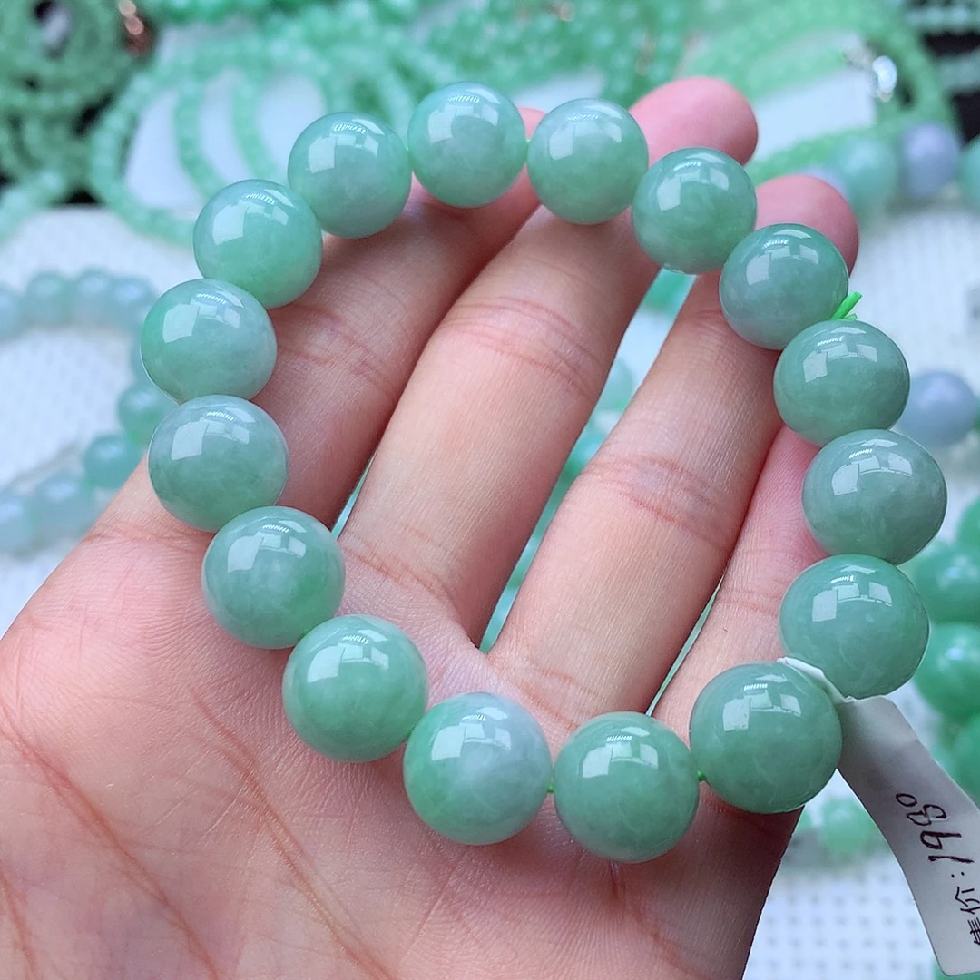 翡翠未镶嵌毛衣链