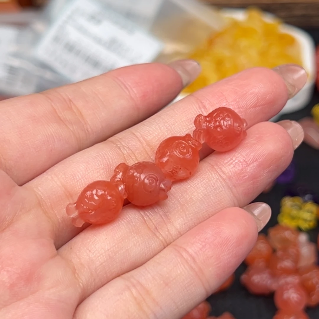 南红玛瑙未镶嵌吊坠(不含链)