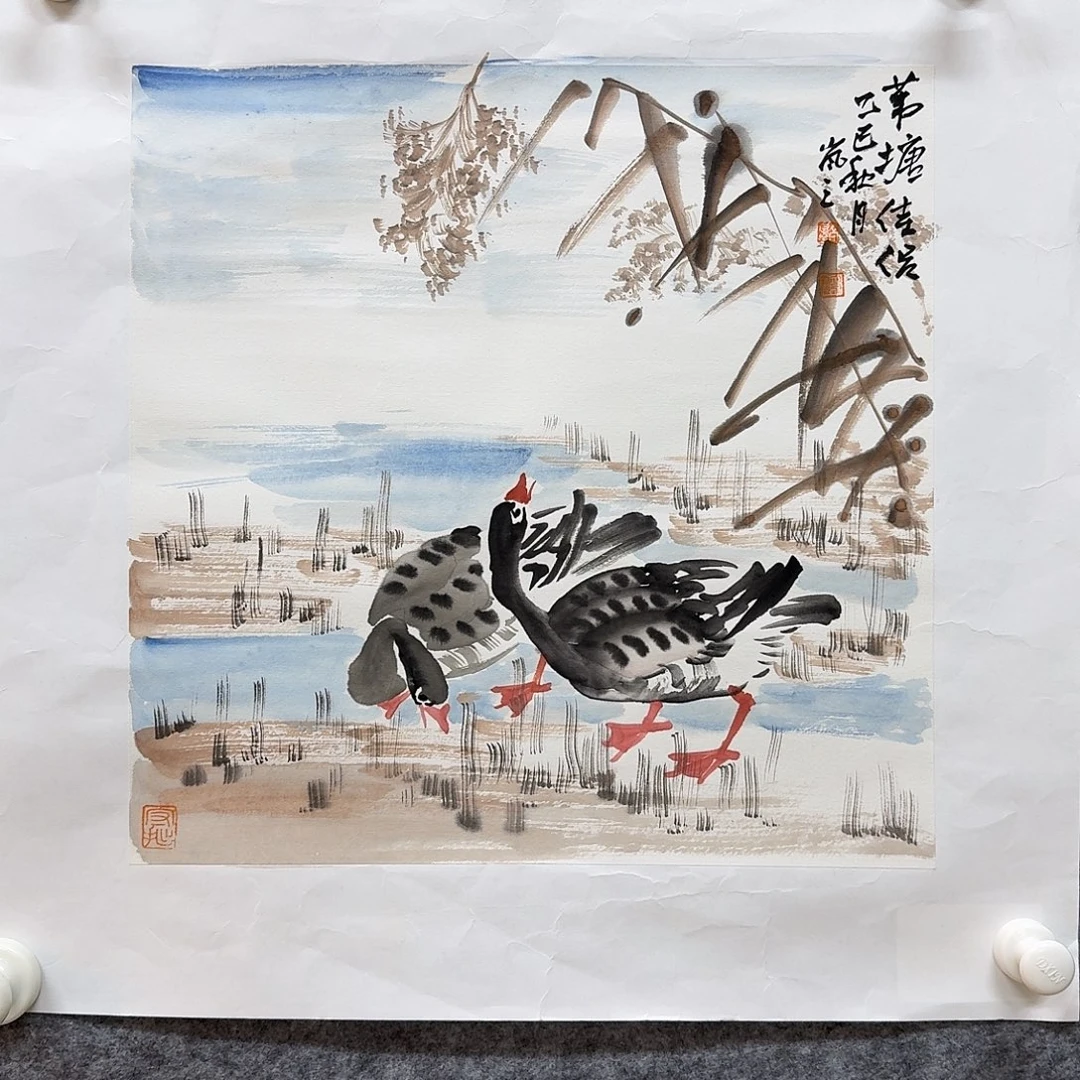 国画高岚芝国画作品