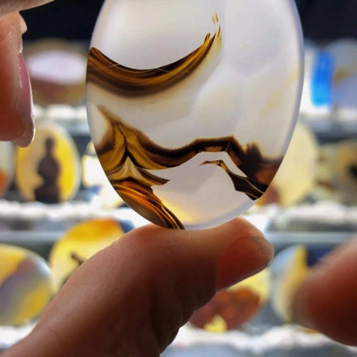 合金玛瑙/玉髓珠宝奇石156