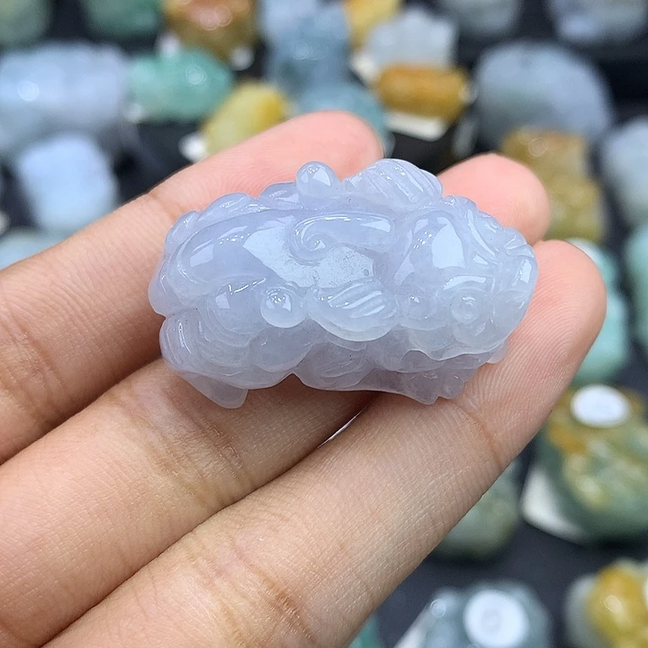 翡翠未镶嵌颈饰天然缅甸翡翠