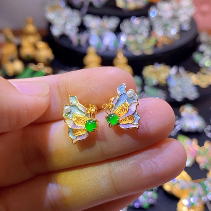 【闪购商品】翡翠挂件银S925镶嵌天然资源