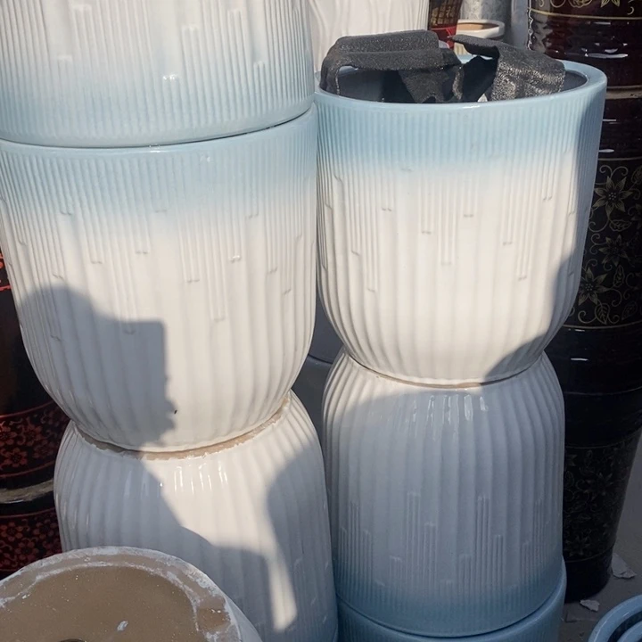 低腰渐变蓝钢琴特大号口40/40