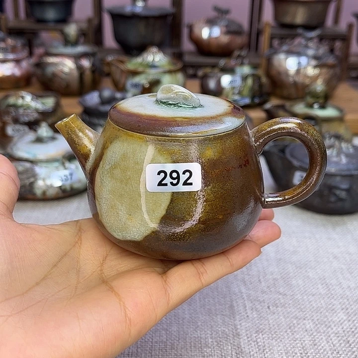 裸柴烧陶瓷手工茶器