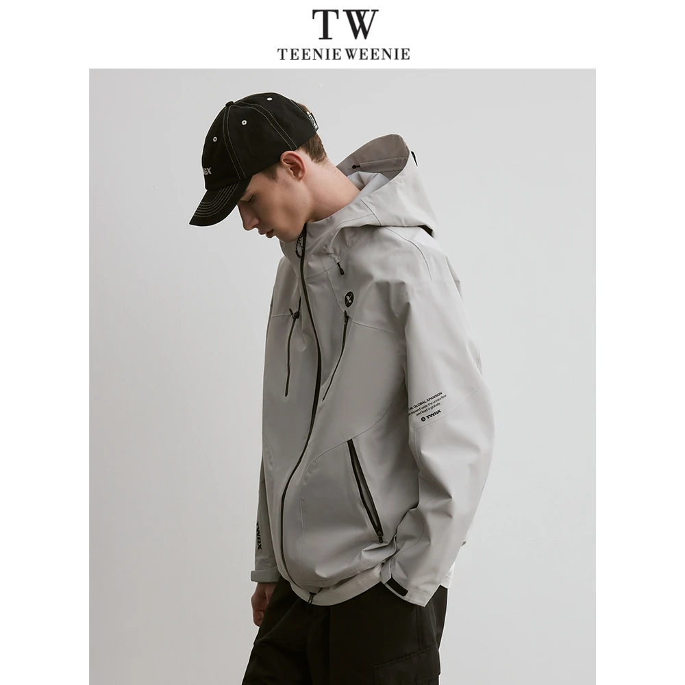 Teenie Weenie Men小熊男装潮牌休闲宽松夹克防风外套TNJJ245207U