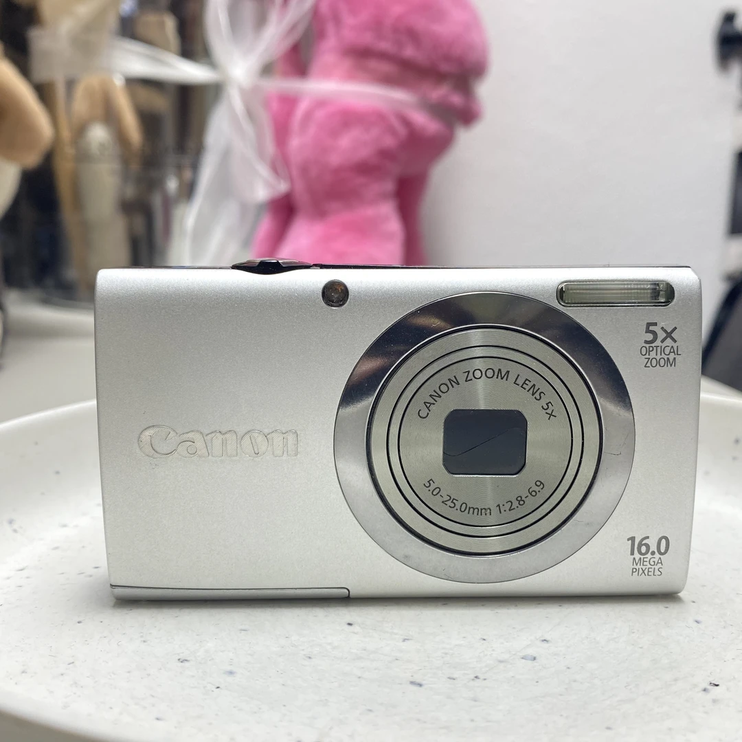 95新 Canon/佳能 佳能A2300冷白皮1600万像素5倍变焦数码ccd