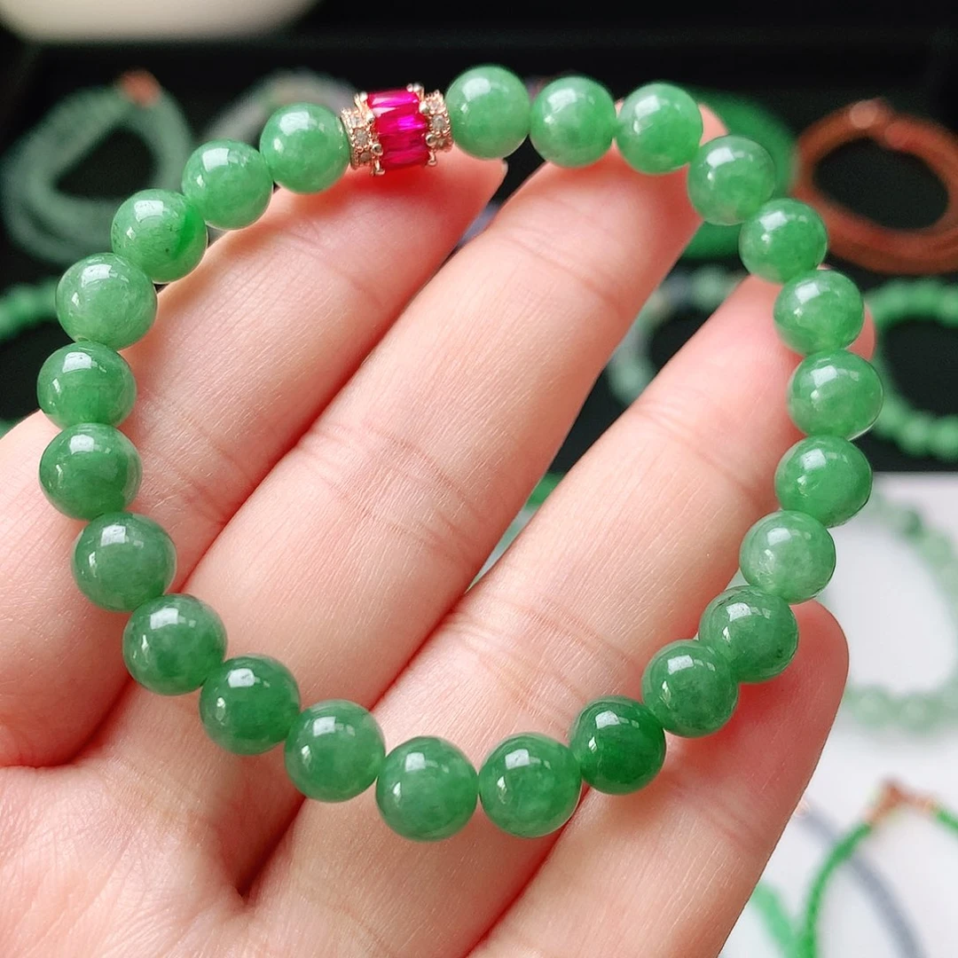 翡翠未镶嵌手链翡翠