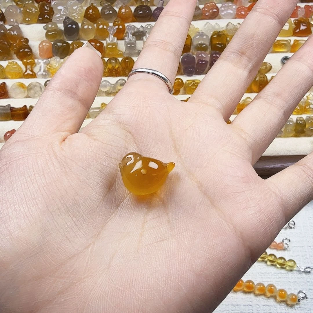 玛瑙/玉髓颈饰合金