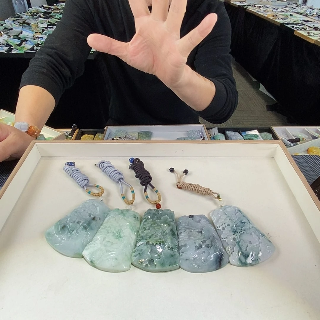 颈饰未镶嵌翡翠多样性仅发一件随机发货