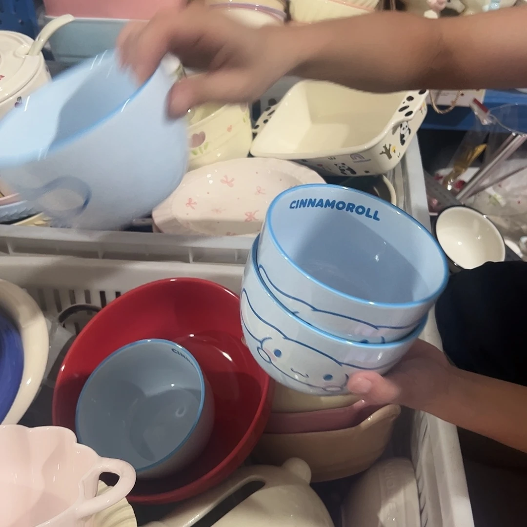 瓷片玉桂狗4.5寸碗两个微瑕