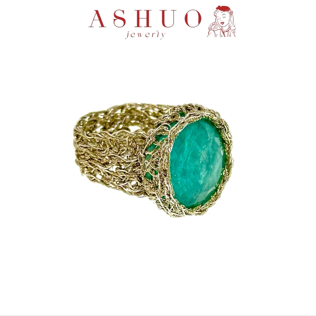 铜合金戒指 阿烁中古as11012