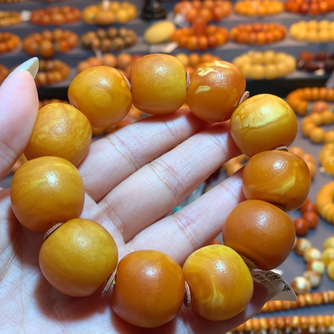 【闪购商品】手串蜜蜡未镶嵌蜜蜡手串