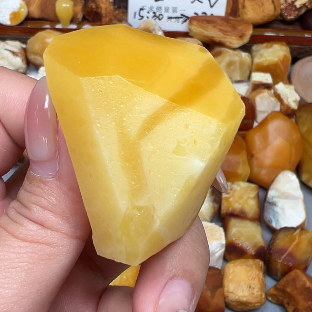 定制琥珀未镶嵌蜜蜡