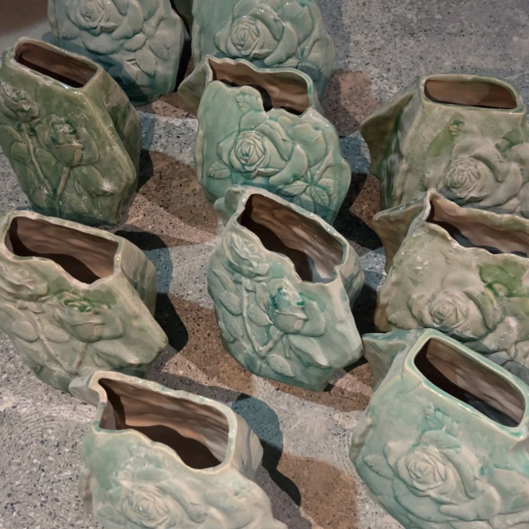 摆件陶瓷花瓶10一起