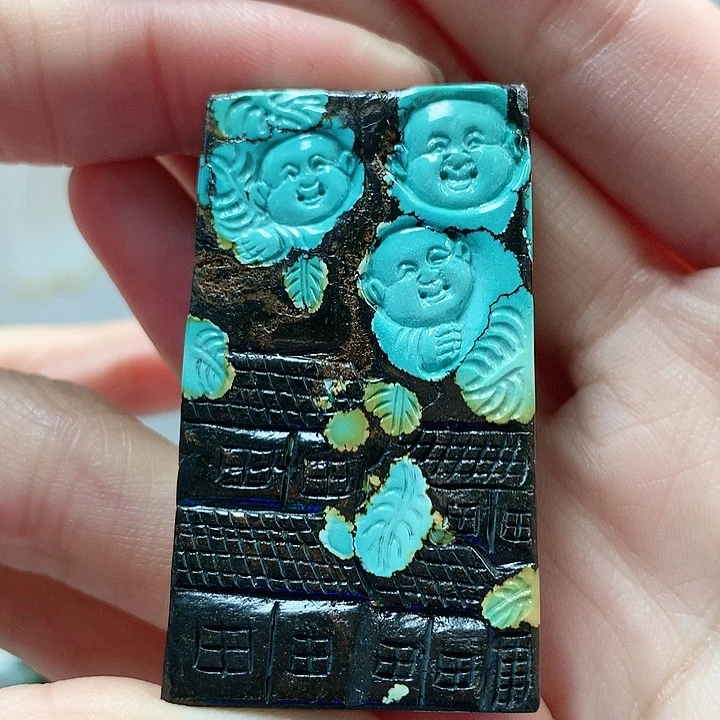 未镶嵌绿松石珠宝奇石范****?