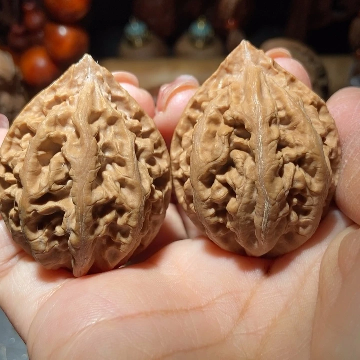 把件文玩核桃东北楸子小雪217