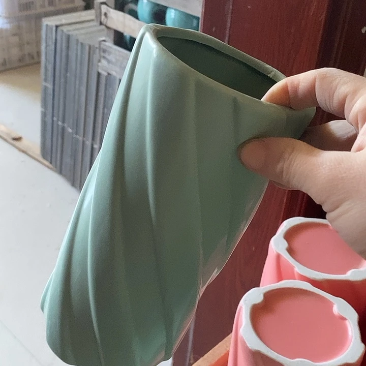 摆件陶陶盆有孔 瑕疵介意勿拍