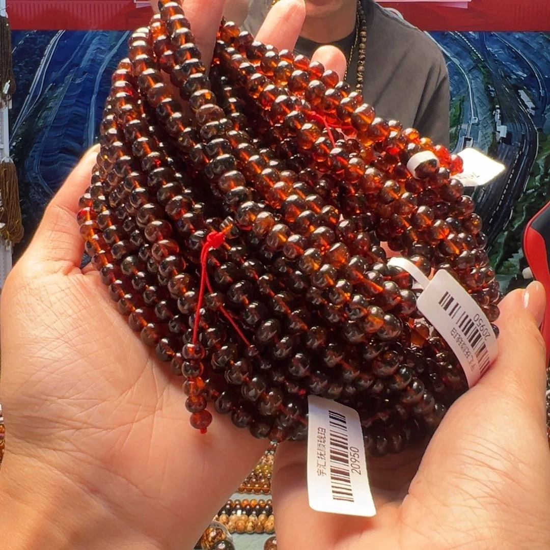 未镶嵌琥珀裸石抚顺琥珀20950七多样性发其一