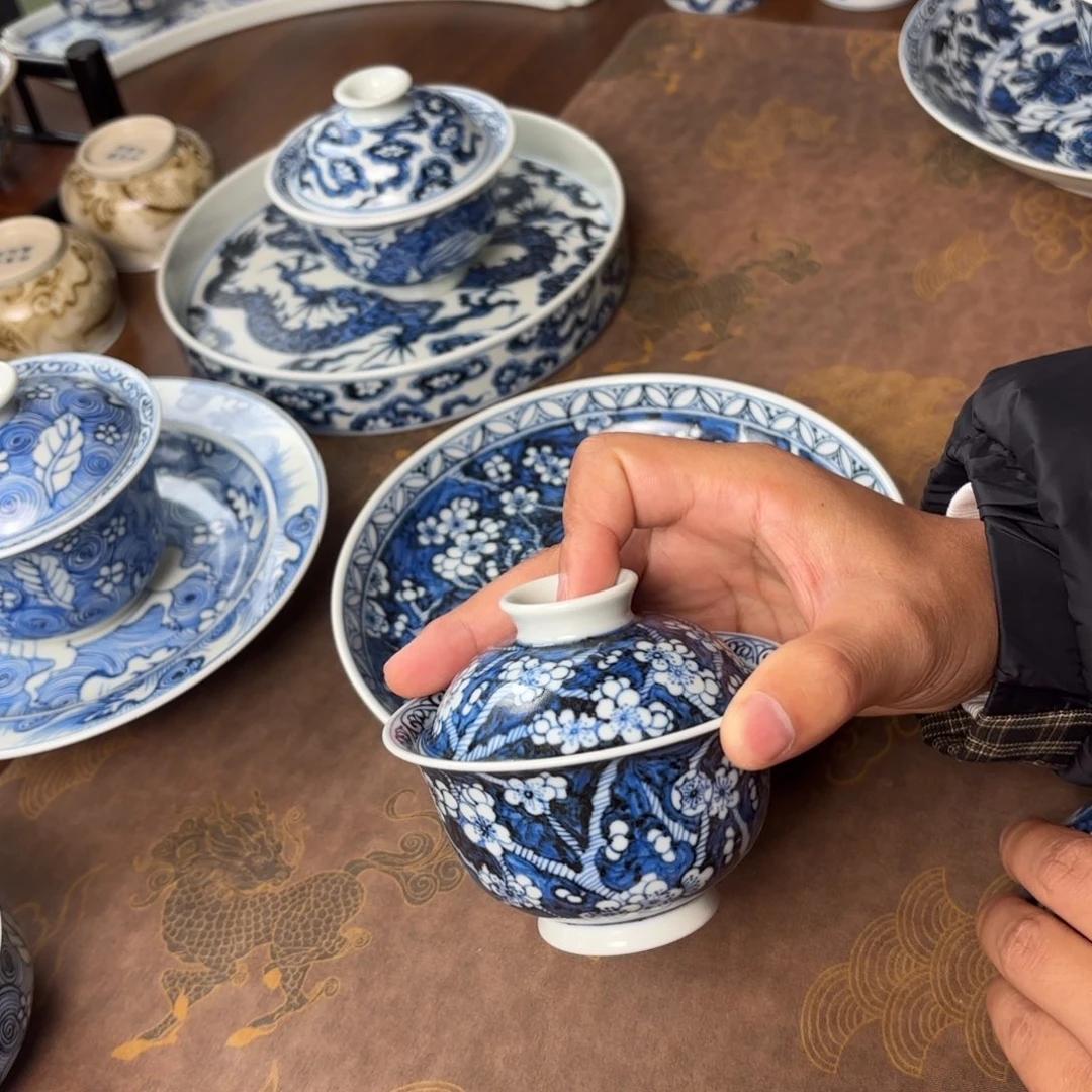 摆件景德镇手绘茶器