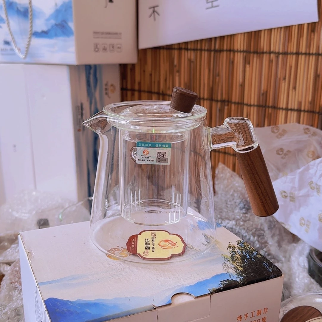 高硼硅玻璃茶水分离款H715白
