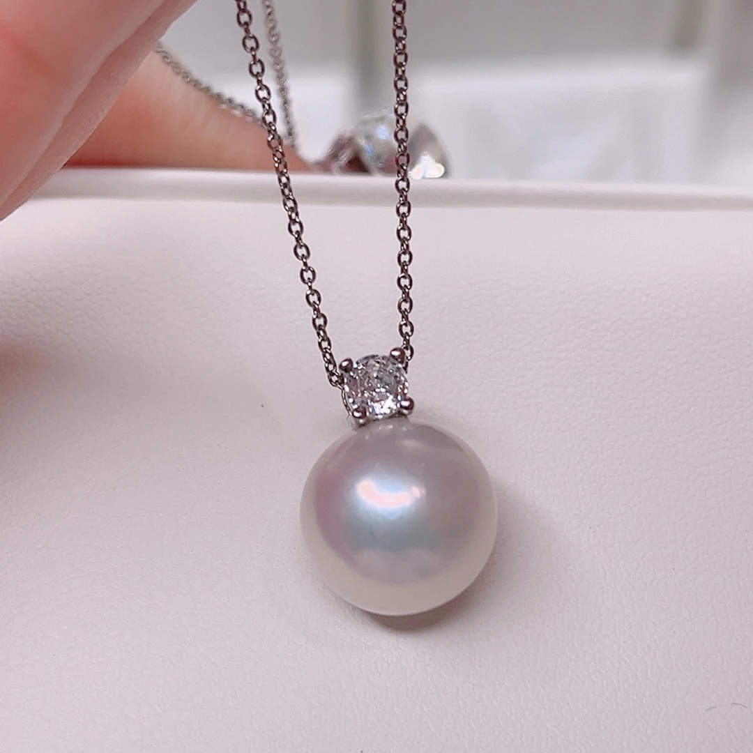 淡水珍珠吊坠(赠链)合金