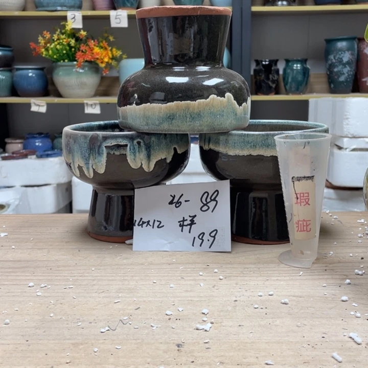 紫砂花盆多肉花盆微瑕89