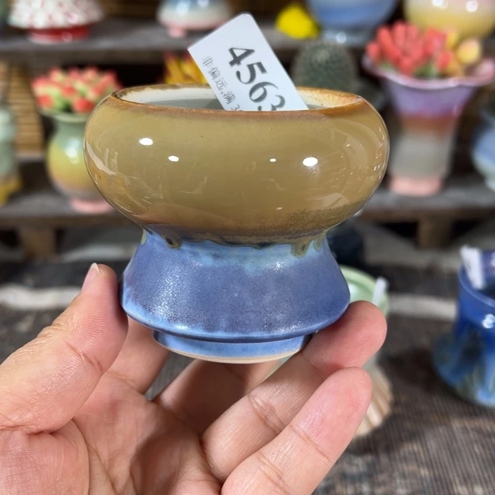 口6 手工花盆满30包邮