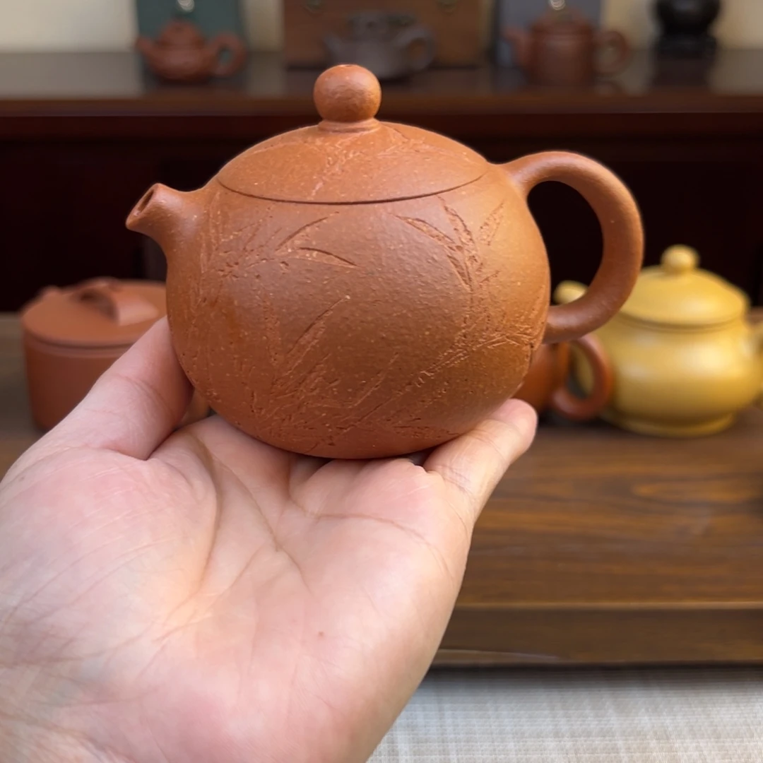 茶壶紫砂黄降坡西施全手200cc