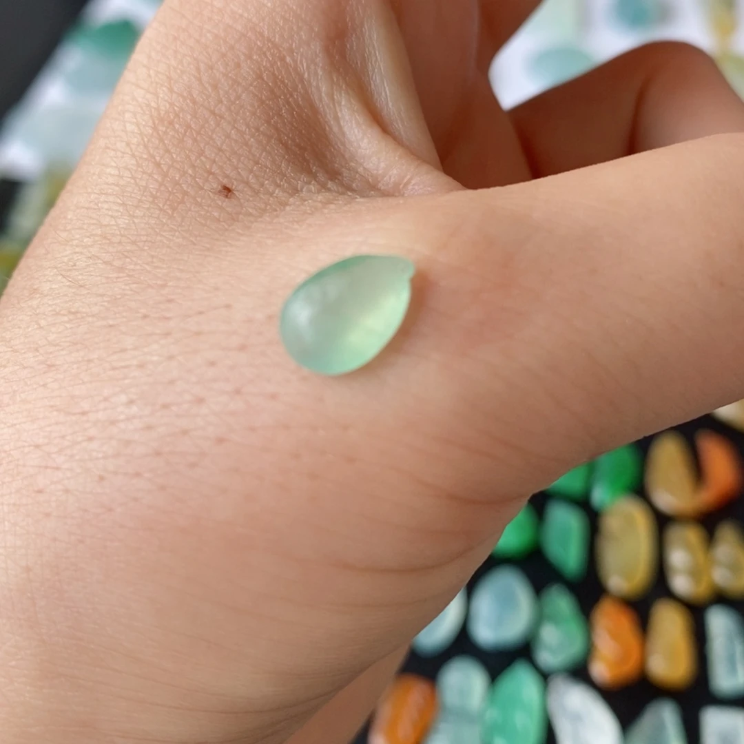 定制翡翠未镶嵌瓜