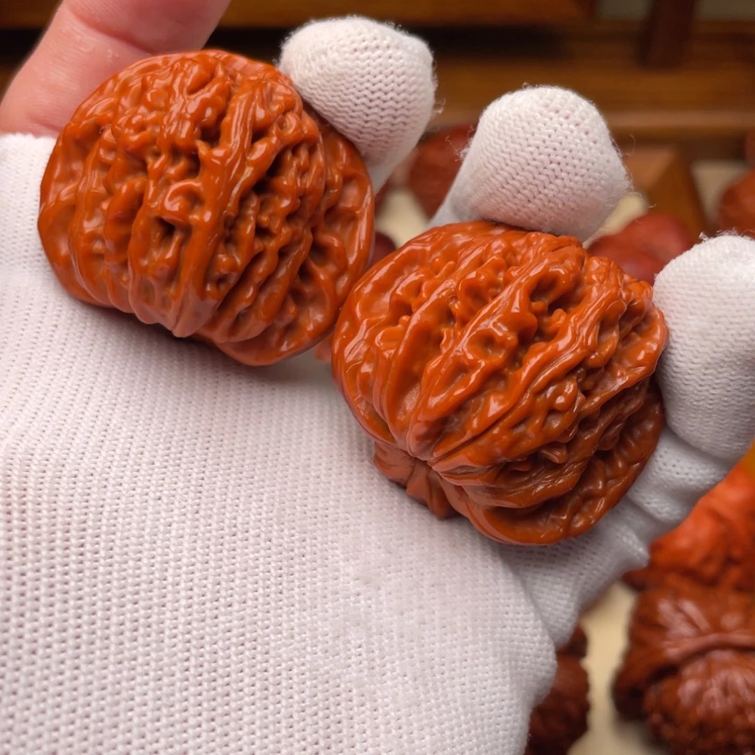 文玩核桃把件四座楼 43