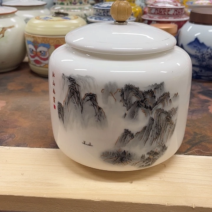 陶瓷罐茶叶罐密封罐储物罐