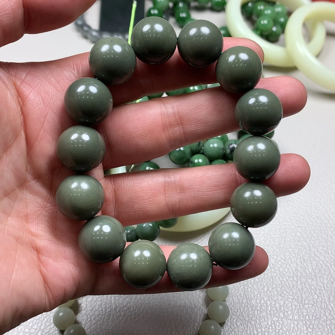 和田玉手链未镶嵌